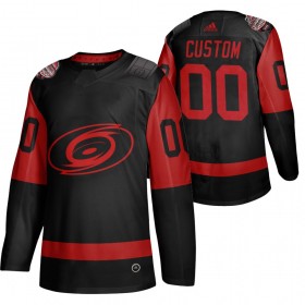 Carolina Hurricanes Custom Adidas 2021 Stadium Series Authentic Shirt - Mannen